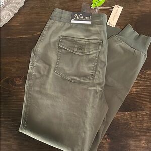 Natural Reflections Olive Green Pants